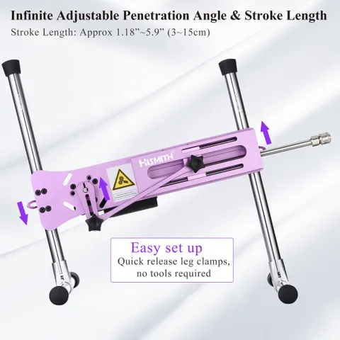Hismith Premium 3.0 Sex Machine - Pink – view 3